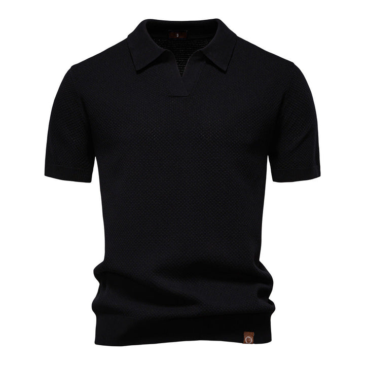 Stylish Short-Sleeve Polo Shirt