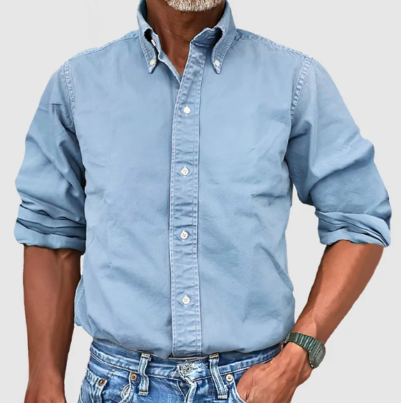 Dante – Long-Sleeve Wrinkle-Resistant Shirt